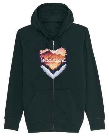 in stil grunge - Wild heart Black