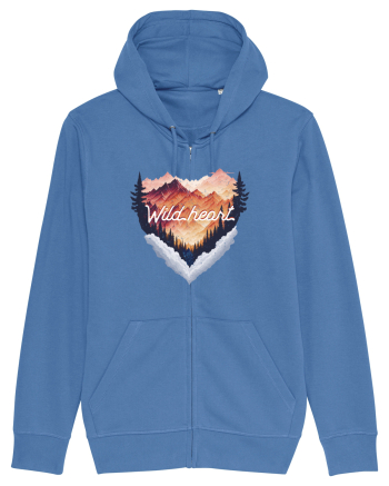 in stil grunge - Wild heart Bright Blue
