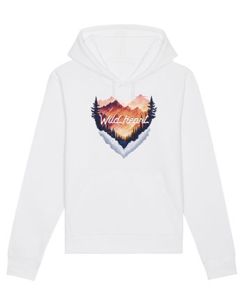 in stil grunge - Wild heart White