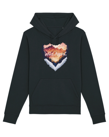 in stil grunge - Wild heart Black