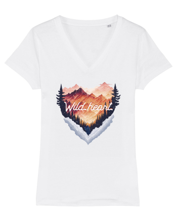 in stil grunge - Wild heart White