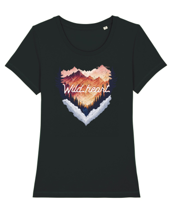 in stil grunge - Wild heart Black