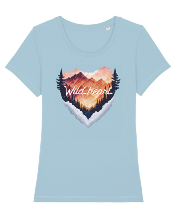 in stil grunge - Wild heart Sky Blue
