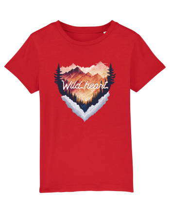 in stil grunge - Wild heart Red