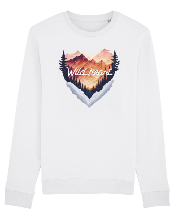 in stil grunge - Wild heart White