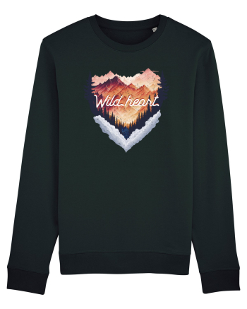 in stil grunge - Wild heart Black