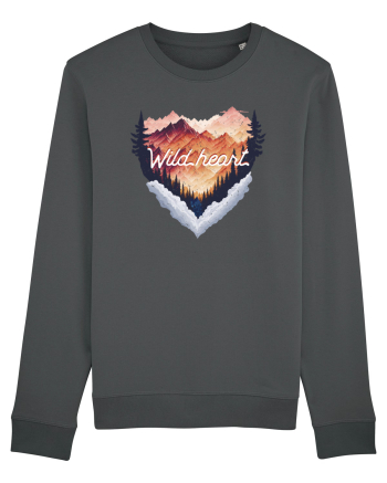 in stil grunge - Wild heart Anthracite