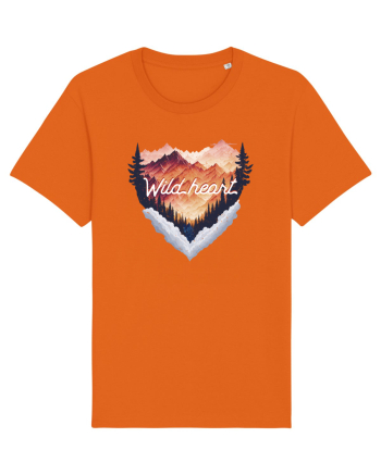 in stil grunge - Wild heart Bright Orange