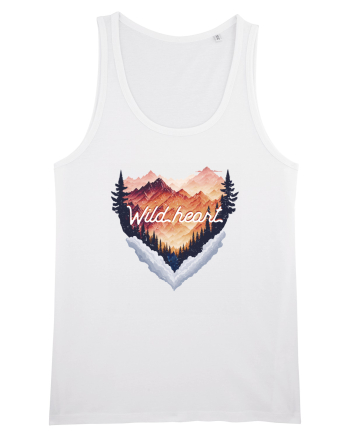 in stil grunge - Wild heart White