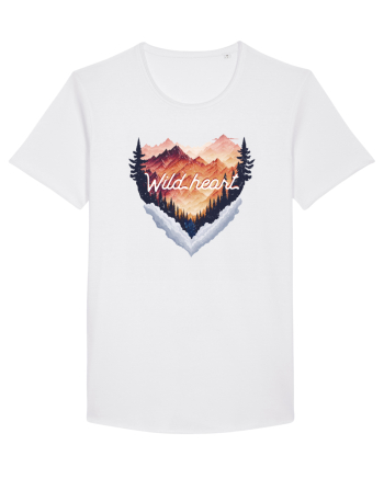 in stil grunge - Wild heart White