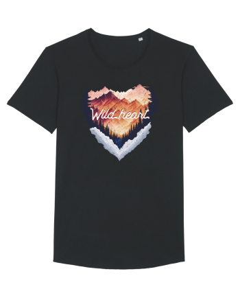 in stil grunge - Wild heart Black