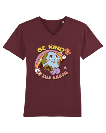 Be Kind To The Earth Burgundy