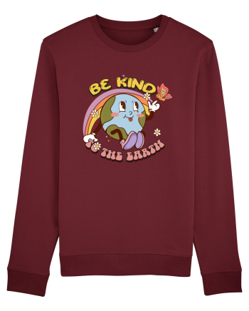 Be Kind To The Earth Burgundy