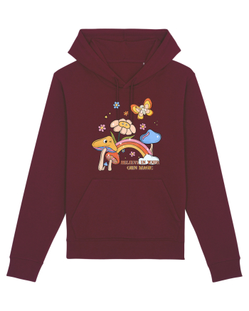 Believe In Your Own Magic Burgundy