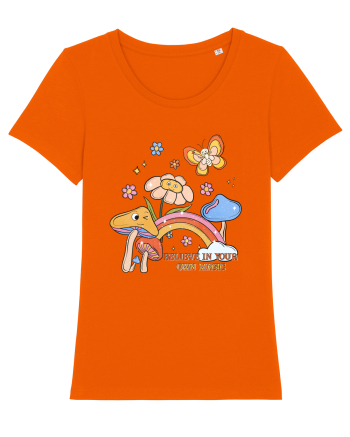 Believe In Your Own Magic Bright Orange