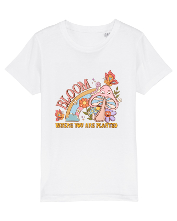 Bloom Where You Are Planted White
