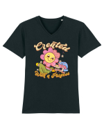 Created With A Purpose Tricou mânecă scurtă guler V Bărbat Presenter