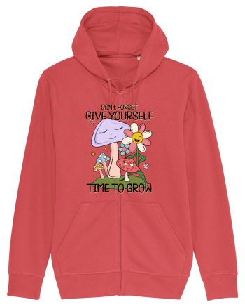 Don't Forget Give Yourself Time To Grow Carmine Red