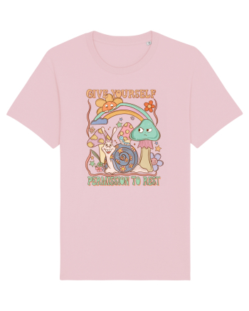 Give Yourself Permission To Rest Cotton Pink