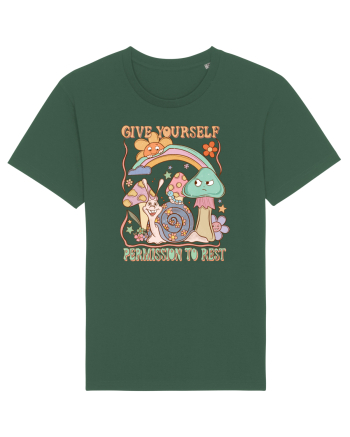 Give Yourself Permission To Rest Bottle Green