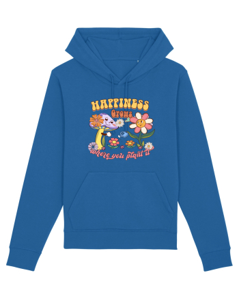 Happiness Grows Where You Plant It Royal Blue