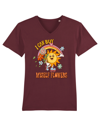 I Can Buy Myself Flowers Burgundy