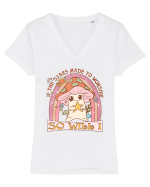 If The Stars Made To Worship So Will I Tricou mânecă scurtă guler V Damă Evoker