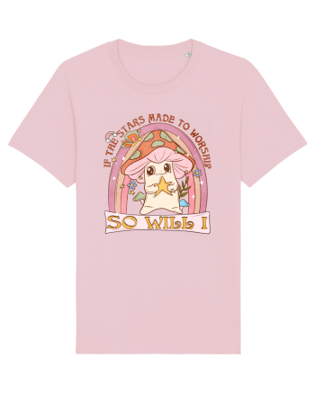 If The Stars Made To Worship So Will I Cotton Pink