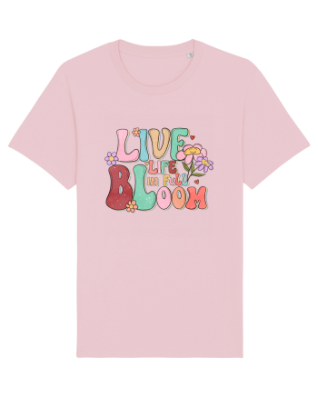 Live Life In Full Bloom Cotton Pink