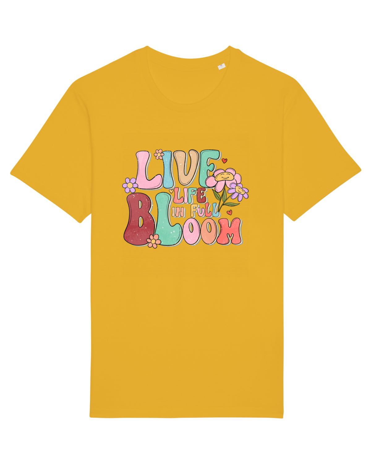 Tricou mânecă scurtă Unisex Rocker Spectra Yellow