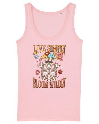 Live Simply Bloom Wildly Cotton Pink