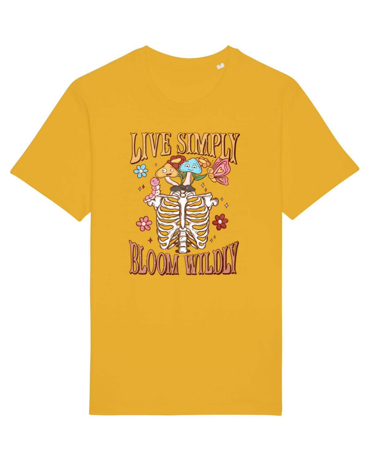 Tricou mânecă scurtă Unisex Rocker Spectra Yellow