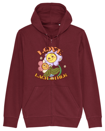 Love Each Other Burgundy