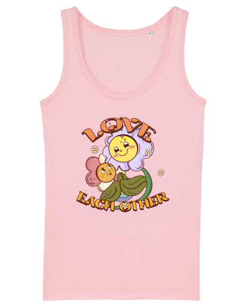 Love Each Other Cotton Pink