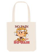 No Pain No Gain Sacoșă textilă