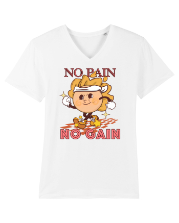 No Pain No Gain White