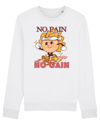 No Pain No Gain White