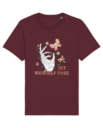 Set Yourself Free Burgundy