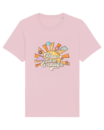 You Are Enough Cotton Pink