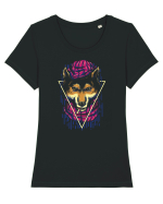 Don Wolf Tricou mânecă scurtă guler larg fitted Damă Expresser