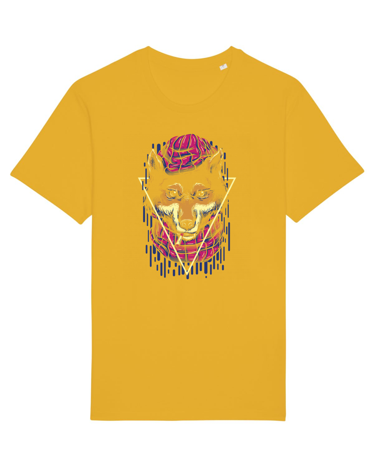Tricou mânecă scurtă Unisex Rocker Spectra Yellow