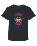 Don Wolf Tricou mânecă scurtă guler larg Bărbat Skater