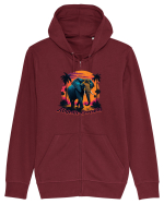 majestic serenity Hanorac cu fermoar Unisex Connector
