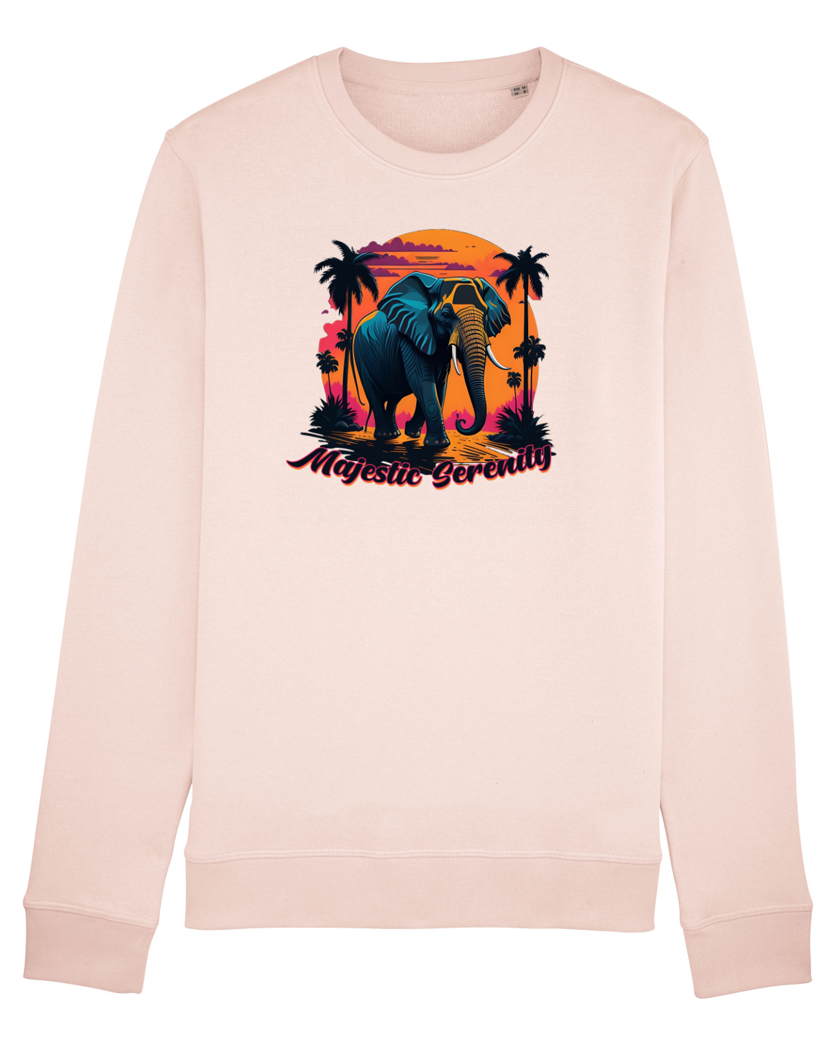 Bluză mânecă lungă Unisex Rise Candy Pink
