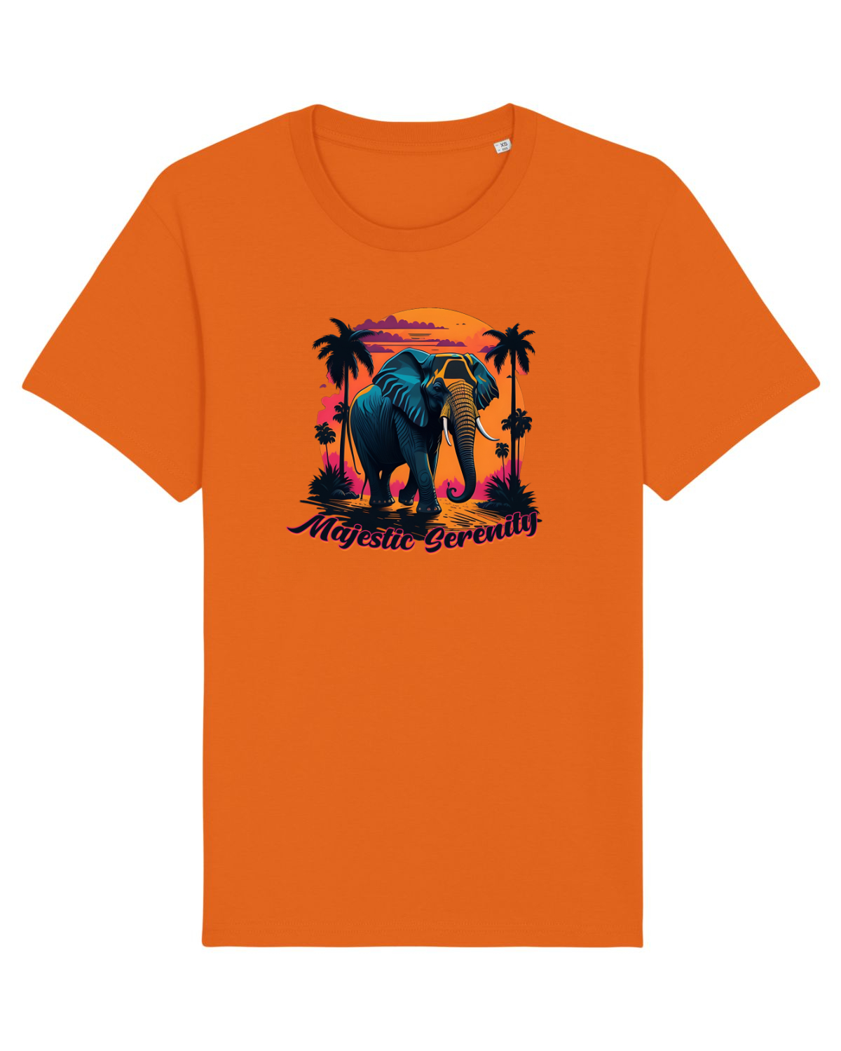 Tricou mânecă scurtă Unisex Rocker Bright Orange