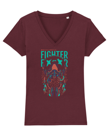 Fighter Burgundy
