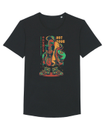 Hot Doug Tricou mânecă scurtă guler larg Bărbat Skater