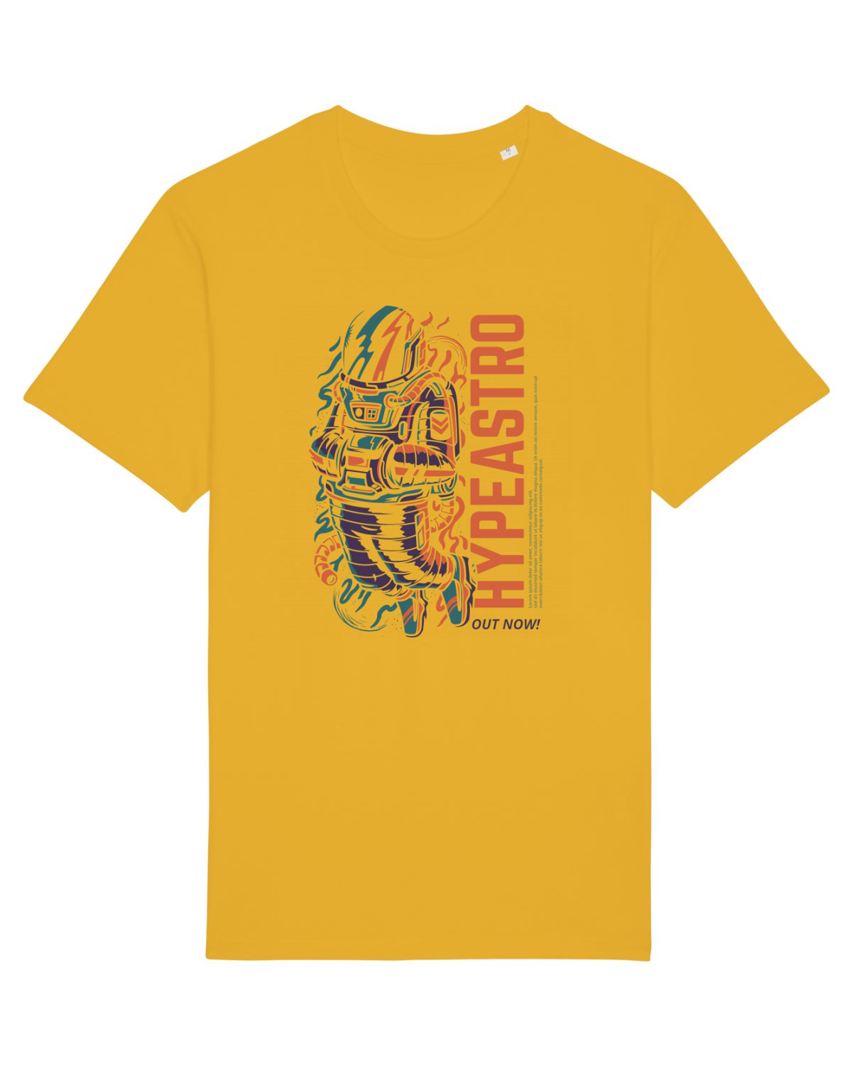 Tricou mânecă scurtă Unisex Rocker Spectra Yellow