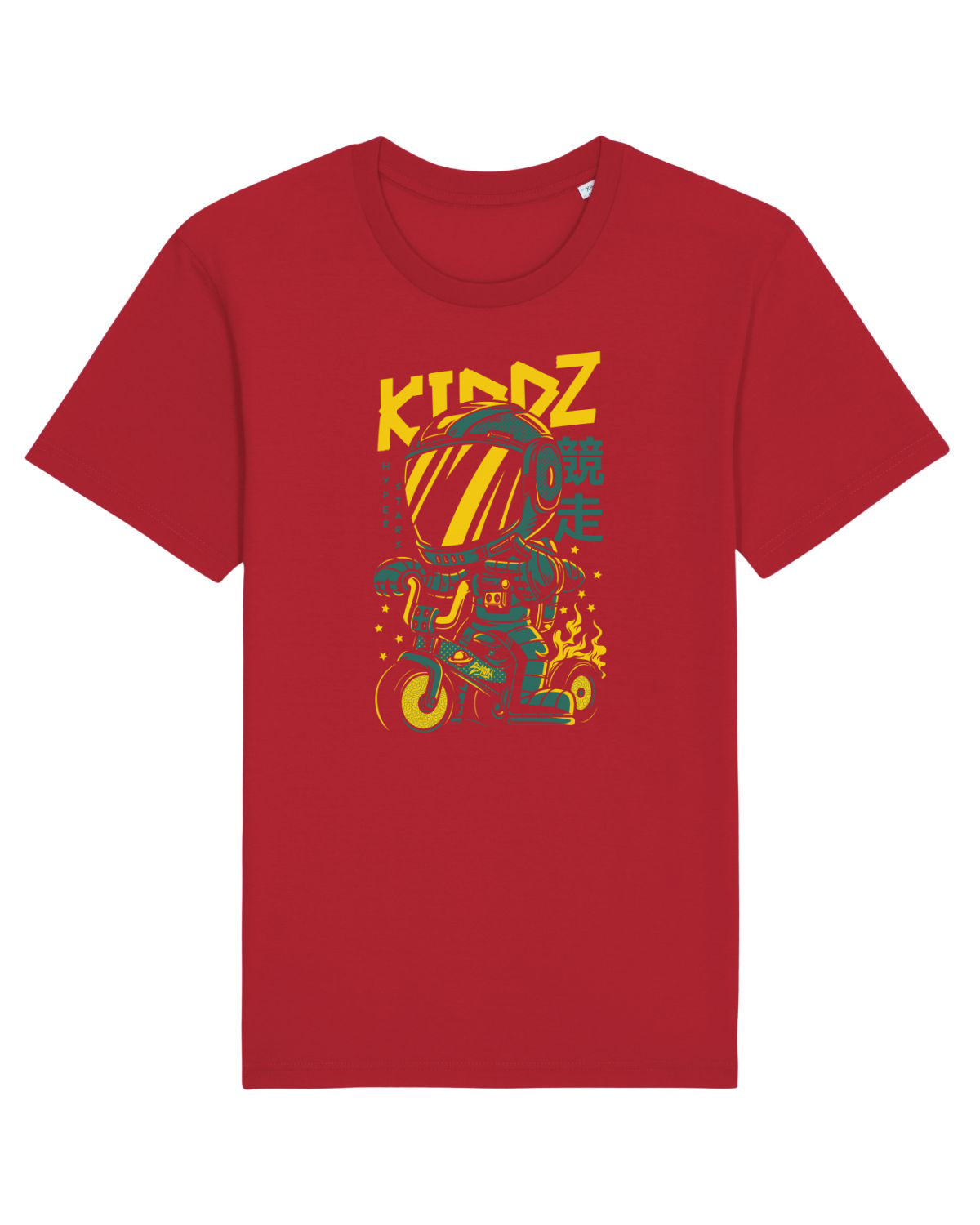 Tricou mânecă scurtă Unisex Rocker Red
