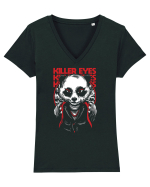 Killer Eyes Tricou mânecă scurtă guler V Damă Evoker